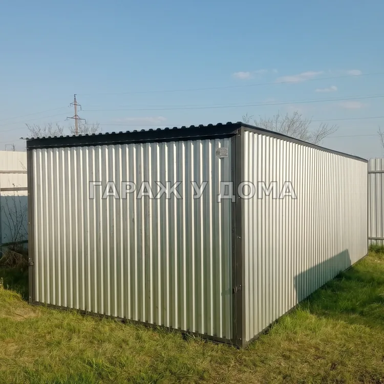 Металлический гараж 3×6